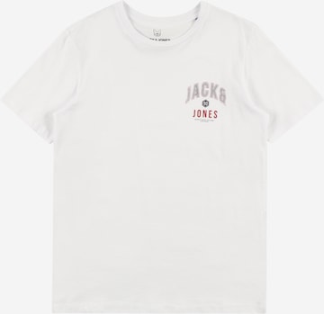 Jack & Jones Junior Skjorte 'THOMAS' i hvit: forside