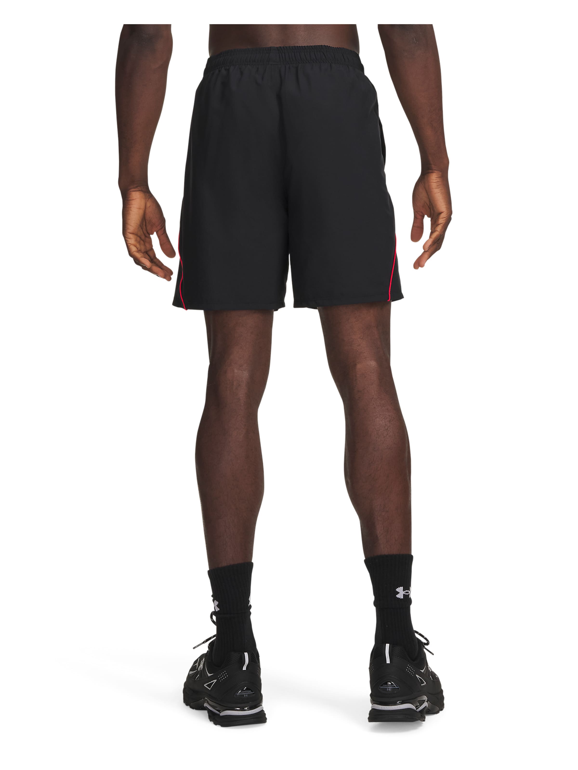UNDER ARMOUR Regular Sportbroek 'Tech' in Zwart