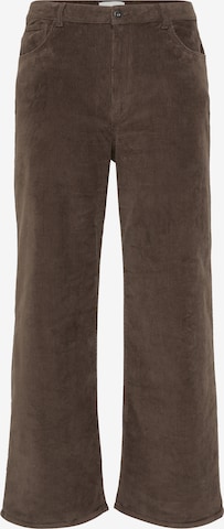 Pantaloni 'Hope' de la ONLY Carmakoma pe maro: față