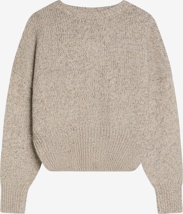 BershkaPulover - smeđa boja: prednji dio