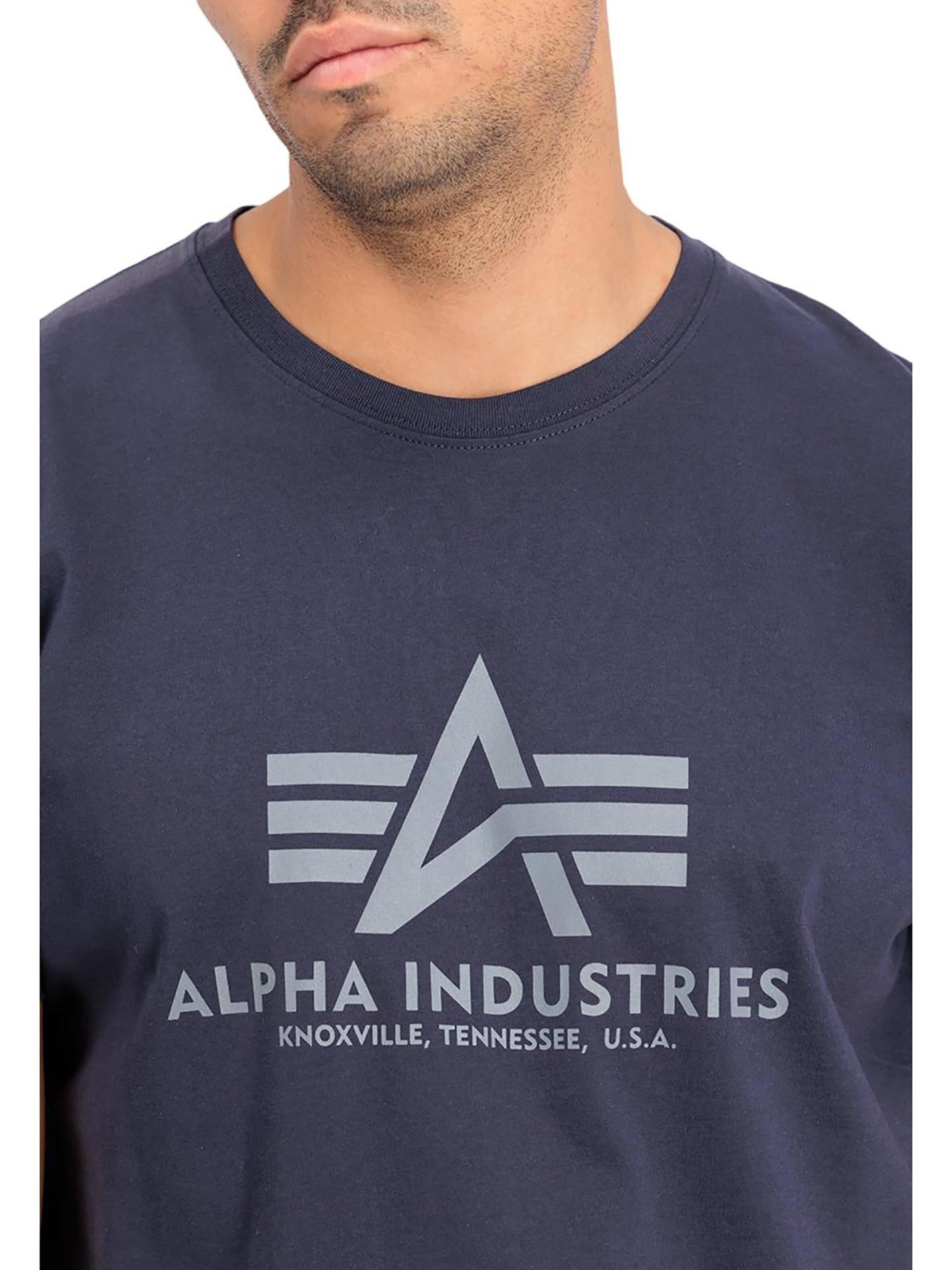 ALPHA INDUSTRIES Футболка в Синий