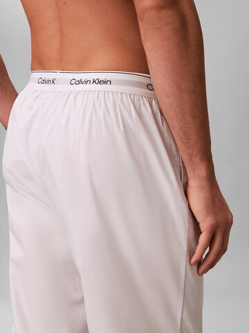 Calvin Klein Underwear Pyjamabroek in Wit