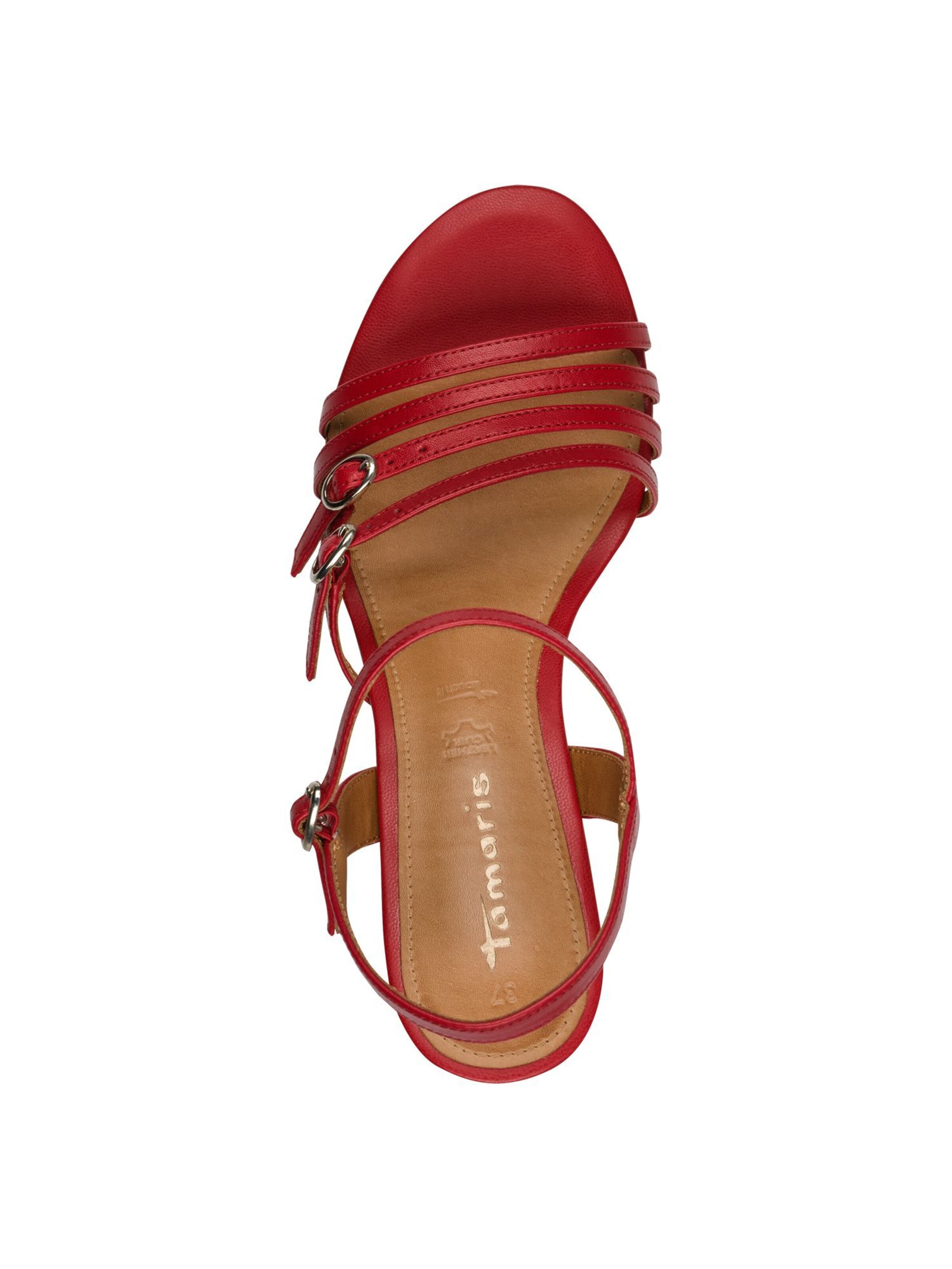 Tamaris Sandaal in Rood