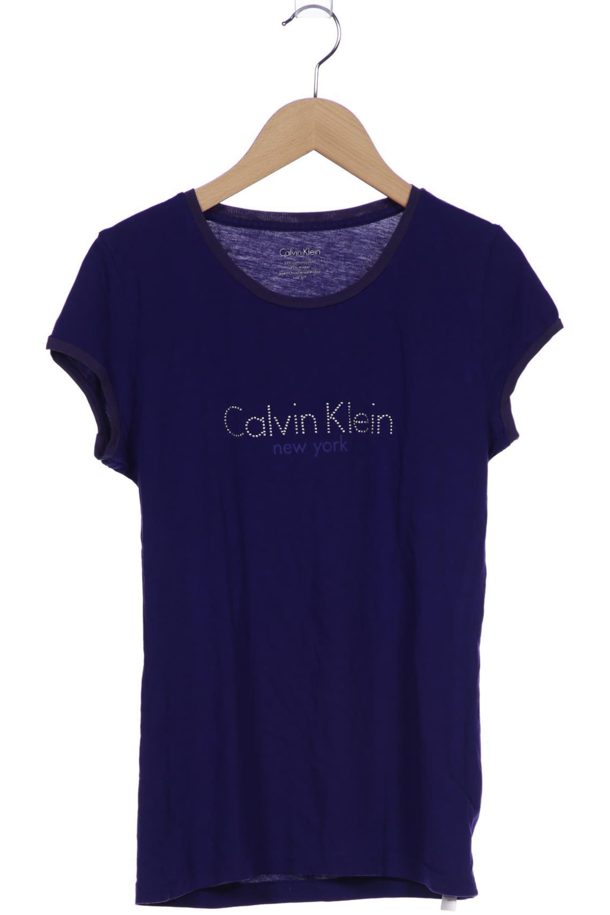 Calvin Klein Top & Shirt in S in Purple: front