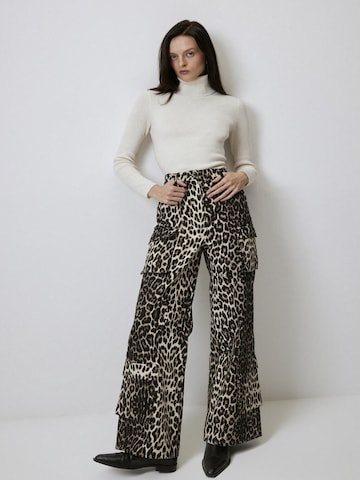 Regular Pantalon Touche Prive en mélange de couleurs