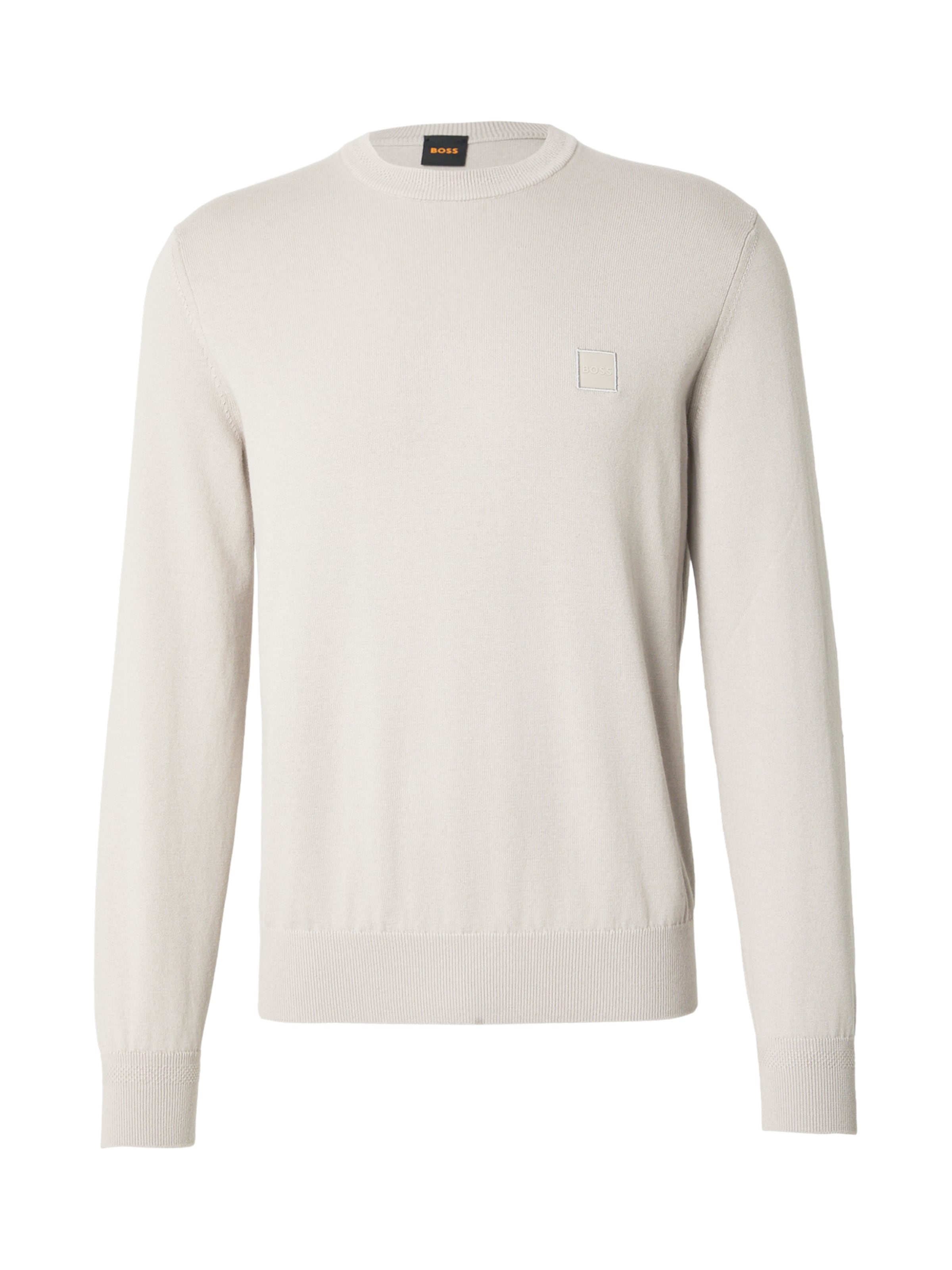 Pulover 'Kanovano_S' de la BOSS pe gri: față