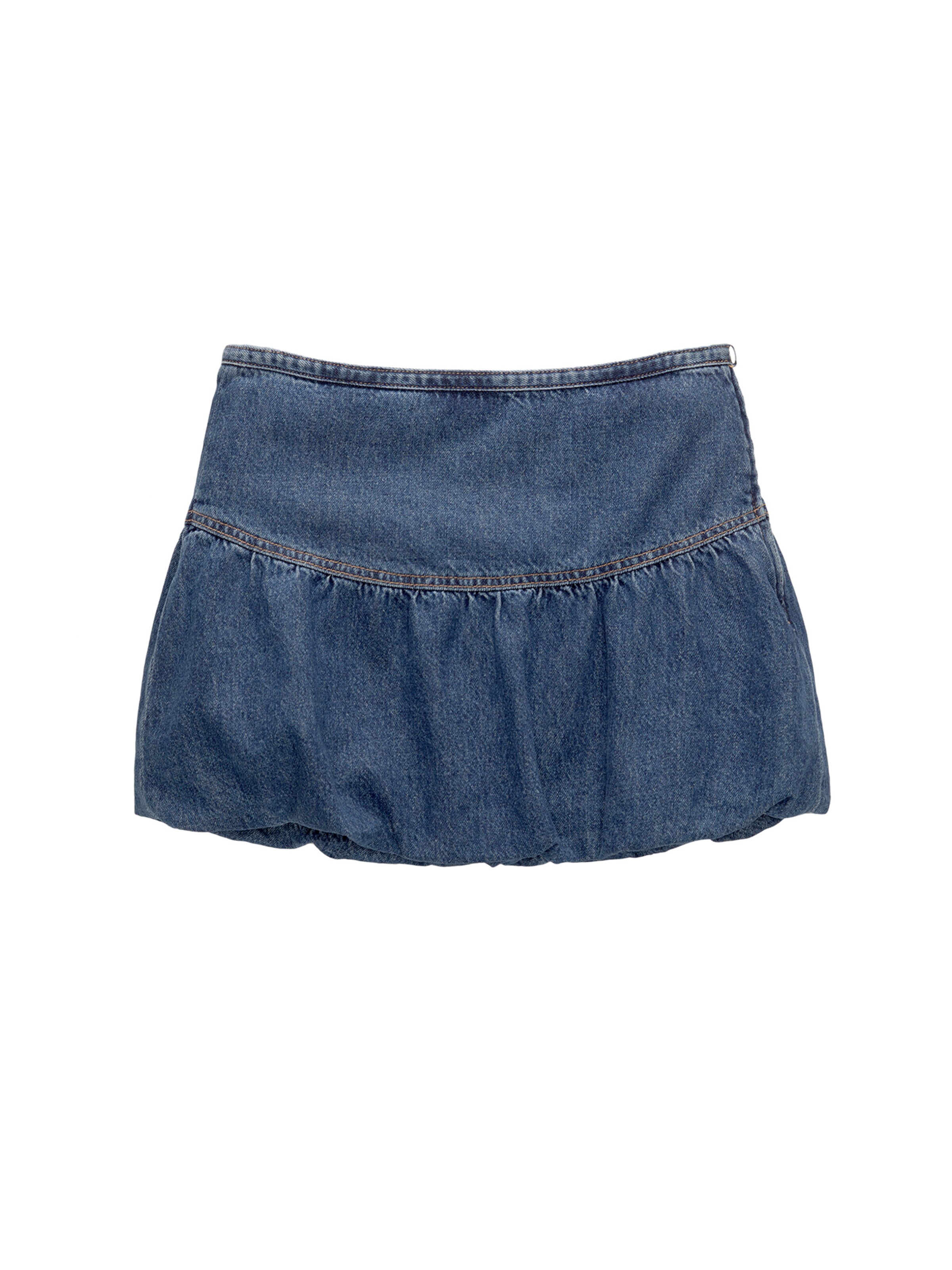 Pull&Bear Szoknyák - kék: elől