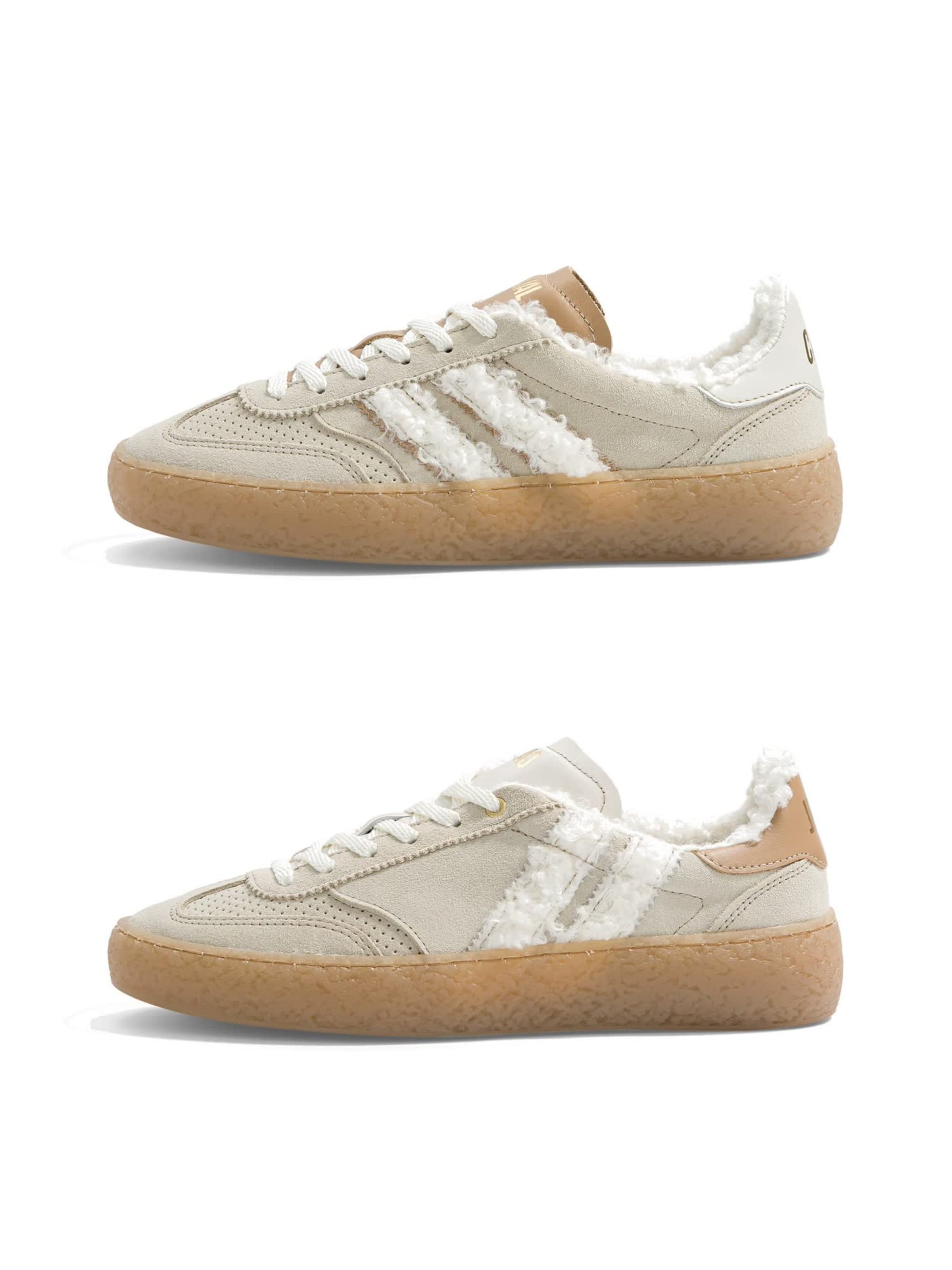 Scarpa stringata ' HIGH PULSE ' di Caval in beige: frontale
