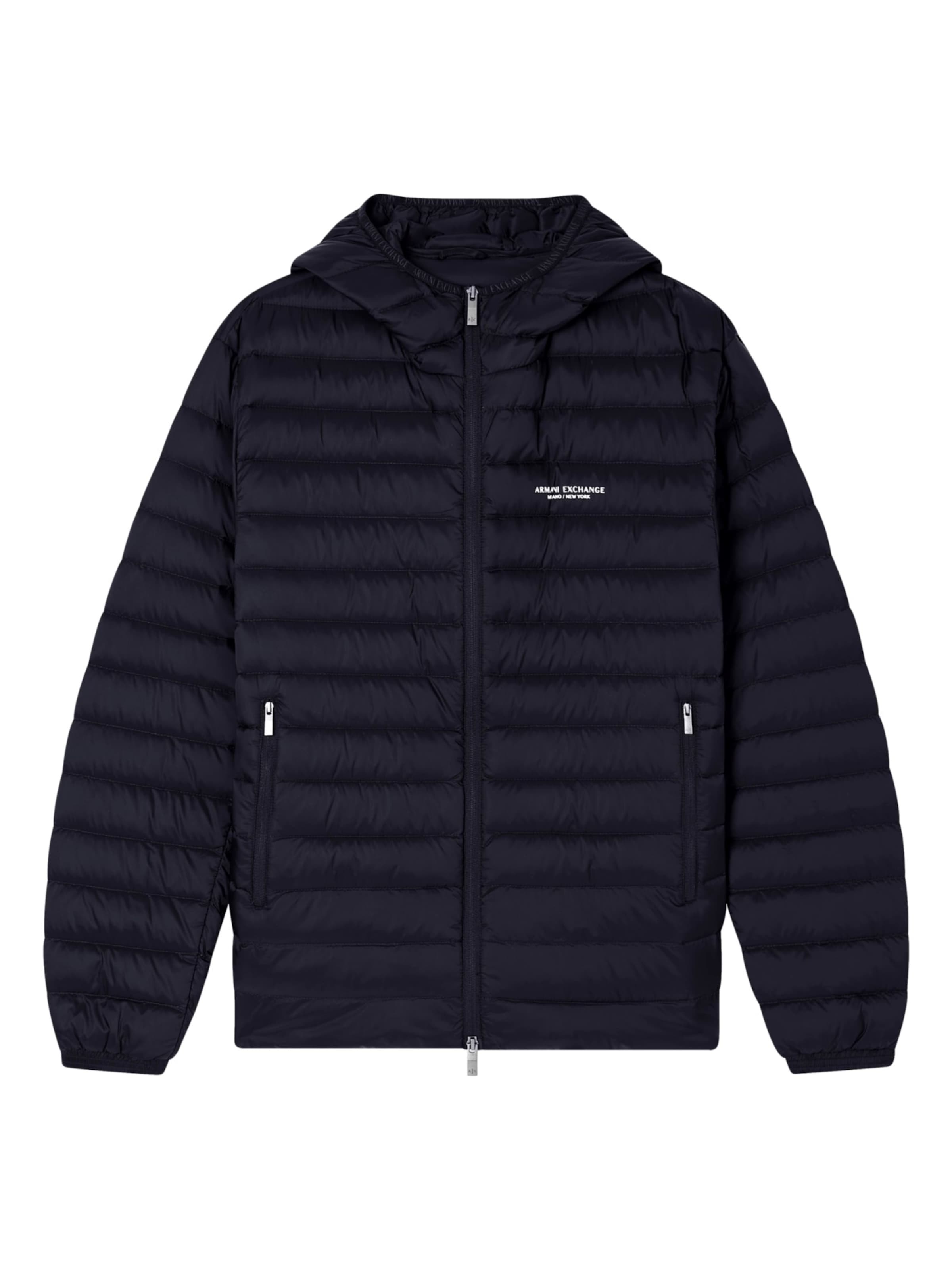 Veste d’hiver ARMANI EXCHANGE en noir : devant