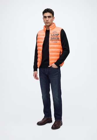 CAMP DAVID Vest in Orange