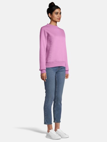salzhaut Sweatshirt 'SCHAOPSWULLE' in Roze