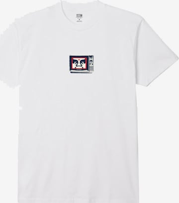 Maglietta di Obey in bianco: frontale
