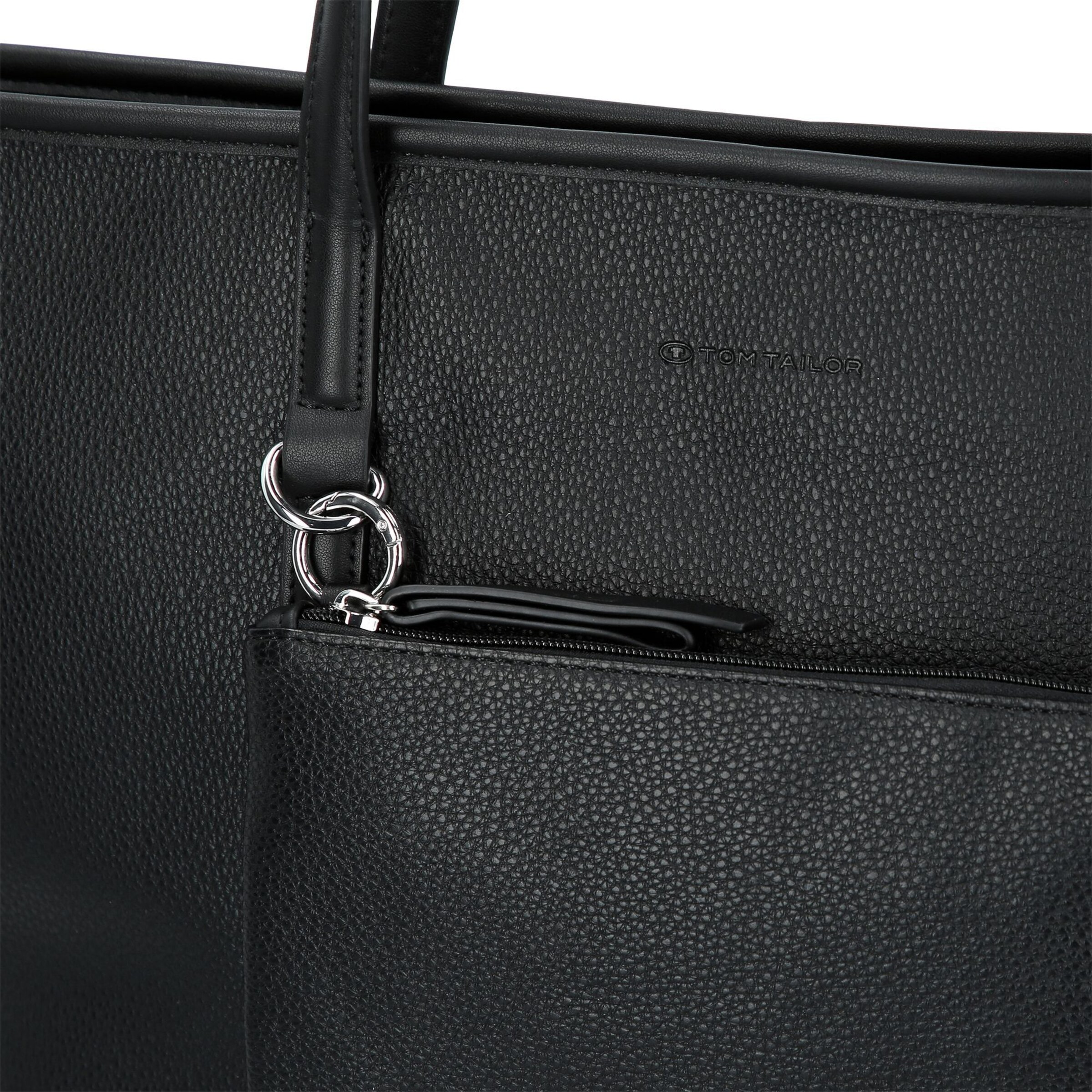 TOM TAILOR Shopper in Schwarz