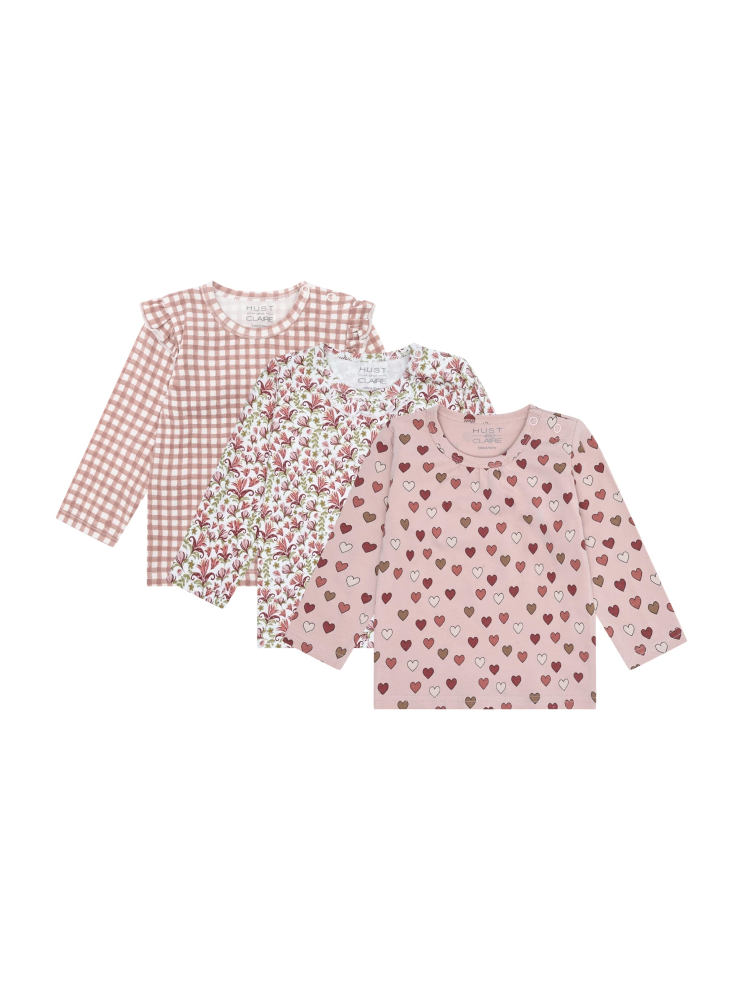 Hust & Claire - Camisola 'Alda' em rosa: frente