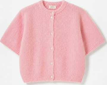 Cardigan ' N-Kae ' Noella en rose : devant