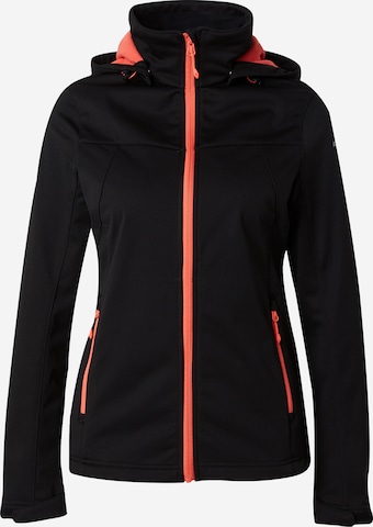 ICEPEAK Outdoorjacke 'Boise' in Schwarz: predná strana