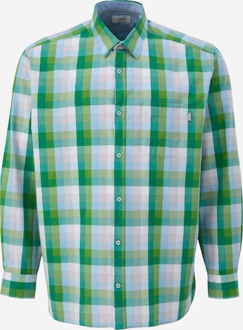 s.Oliver Red Label Big & Tall - Regular Fit Camisa em mistura de cores: frente