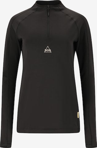 SOS Performance Shirt in Black: front