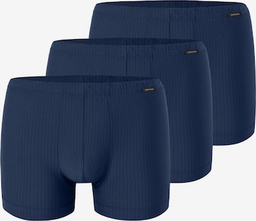 SCHIESSER Boxer shorts 'Pure Micro' in Blue: front