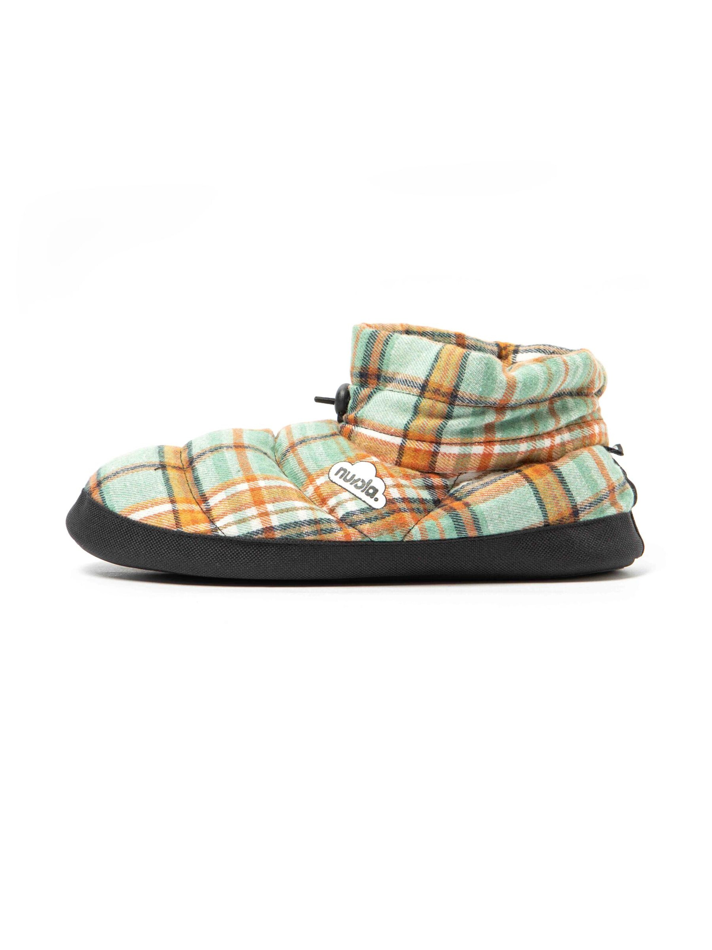 Nuvola. - Zapatillas de casa 'Boot Home Scotland' en verde: frente
