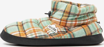 Nuvola. - Zapatillas de casa 'Boot Home Scotland' en verde: frente