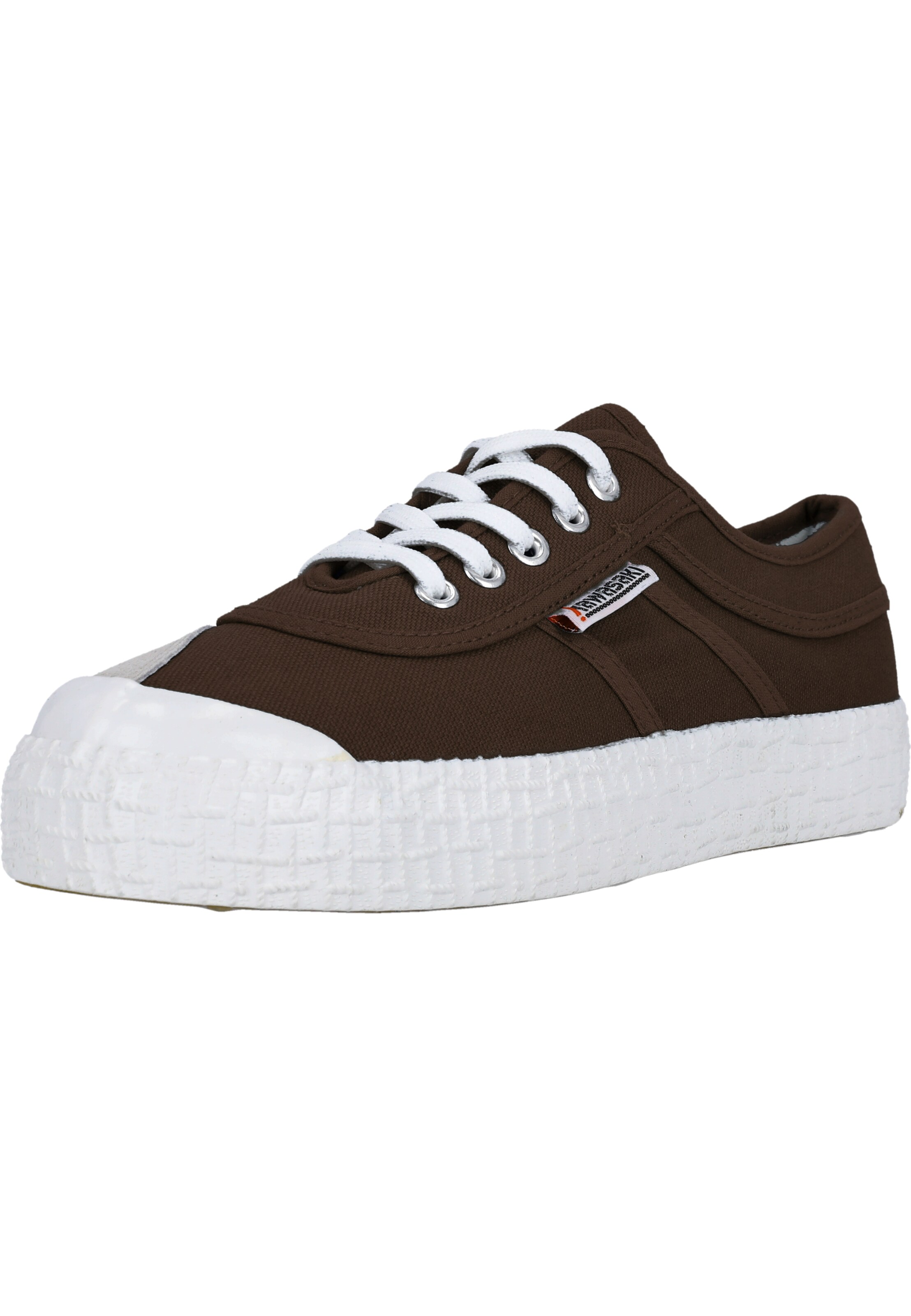 KAWASAKI Platform trainers 'Original 3.0' in Brown: front