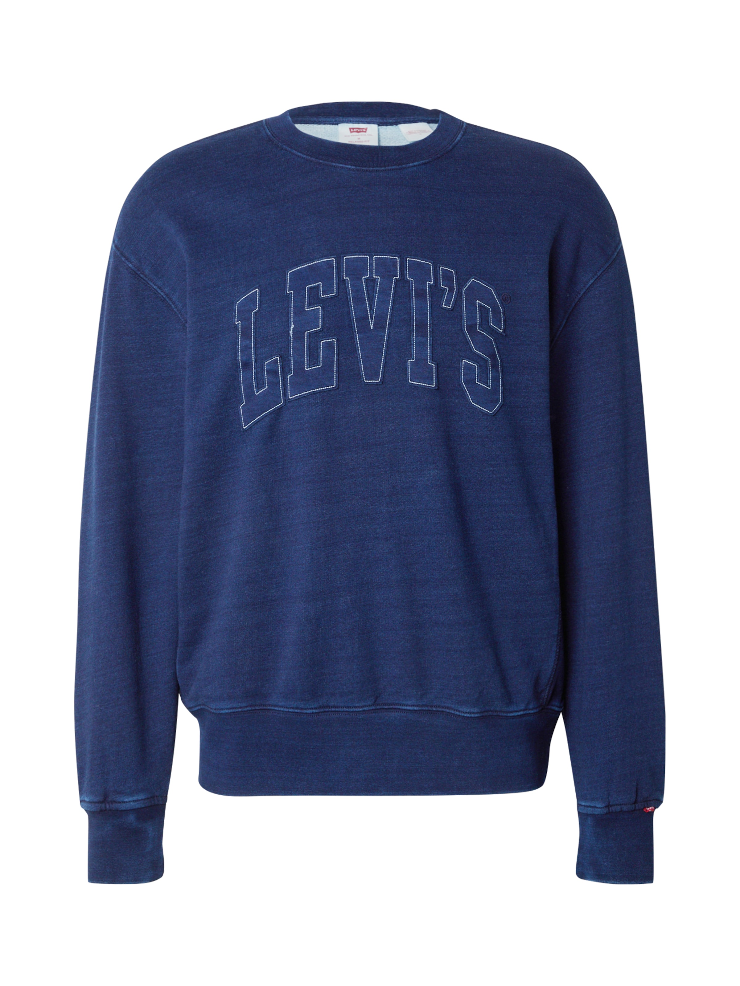 LEVI'S ® Sweatshirt 'Standard Graphic Crewneck Sweatshirt' i blå: forside