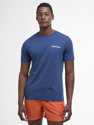 Barbour Shirt 'Camber' in Blue
