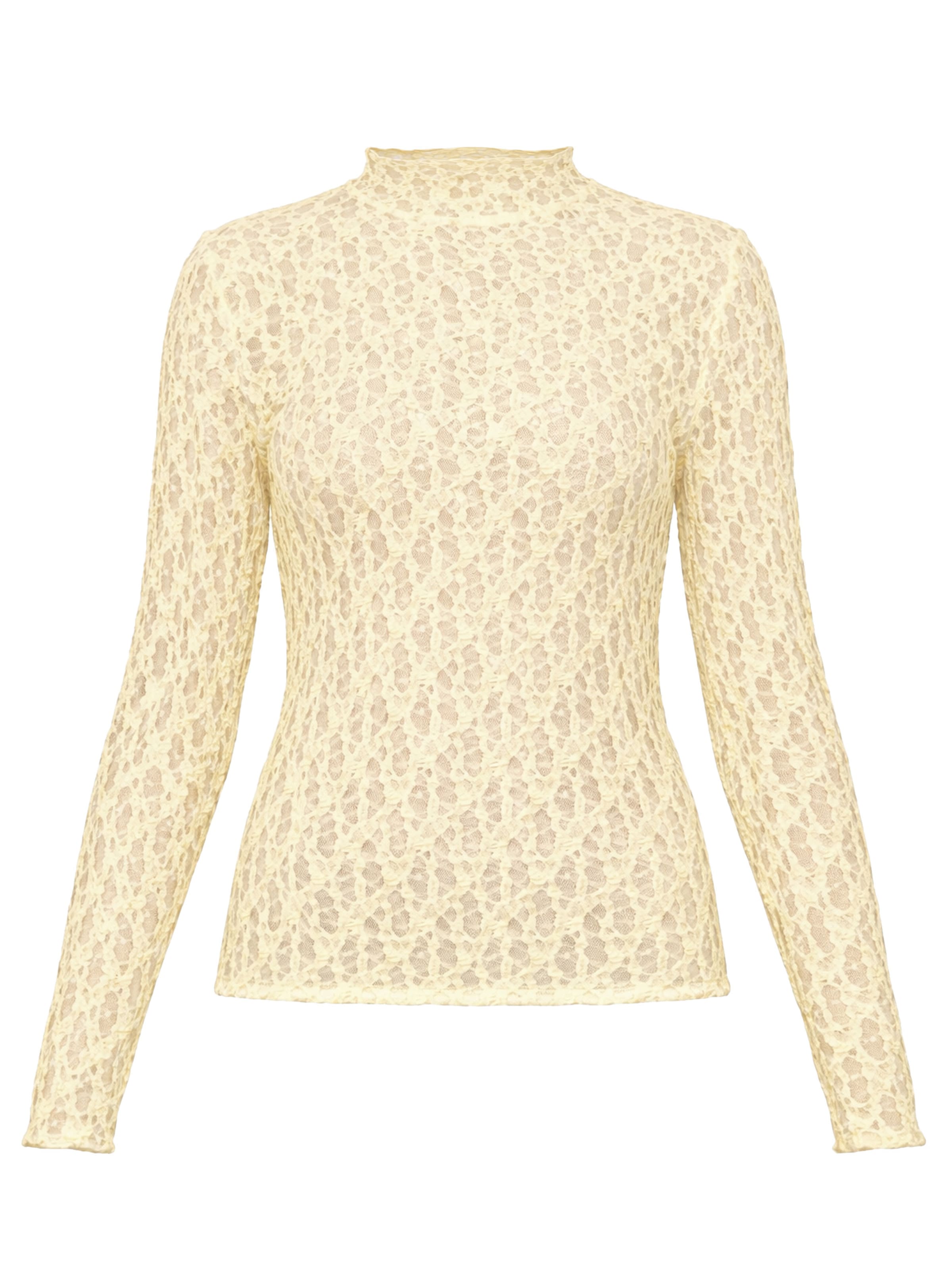 SASSYCLASSY Shirt in Yellow: front