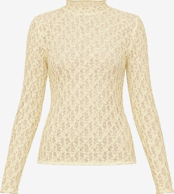 SASSYCLASSY Shirt in Yellow: front