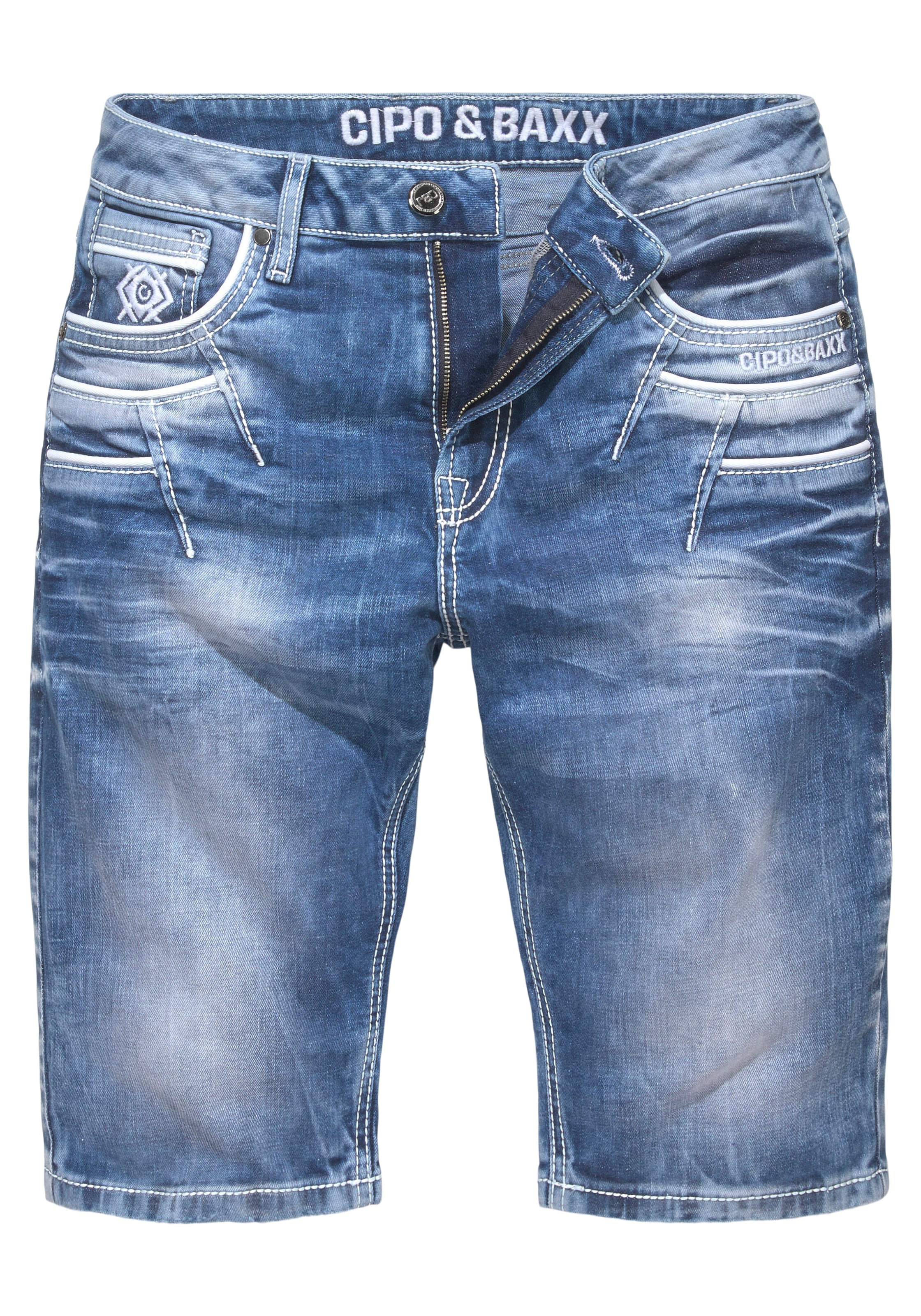 CIPO & BAXX Regular Jeans in Blue