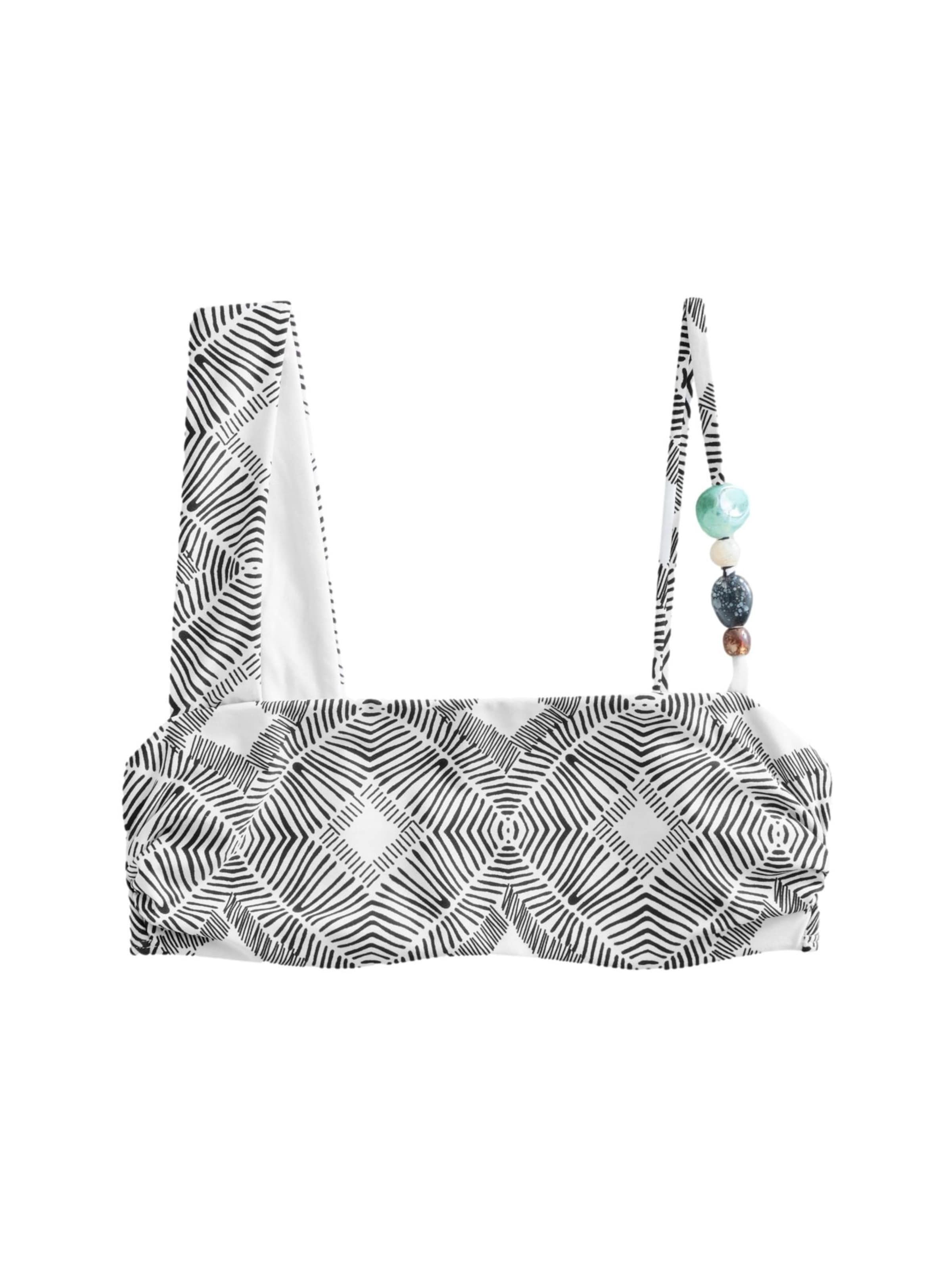 Next Верх бикини в Черный: спереди