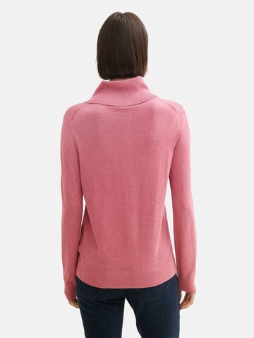 TOM TAILOR Pullover in Pink