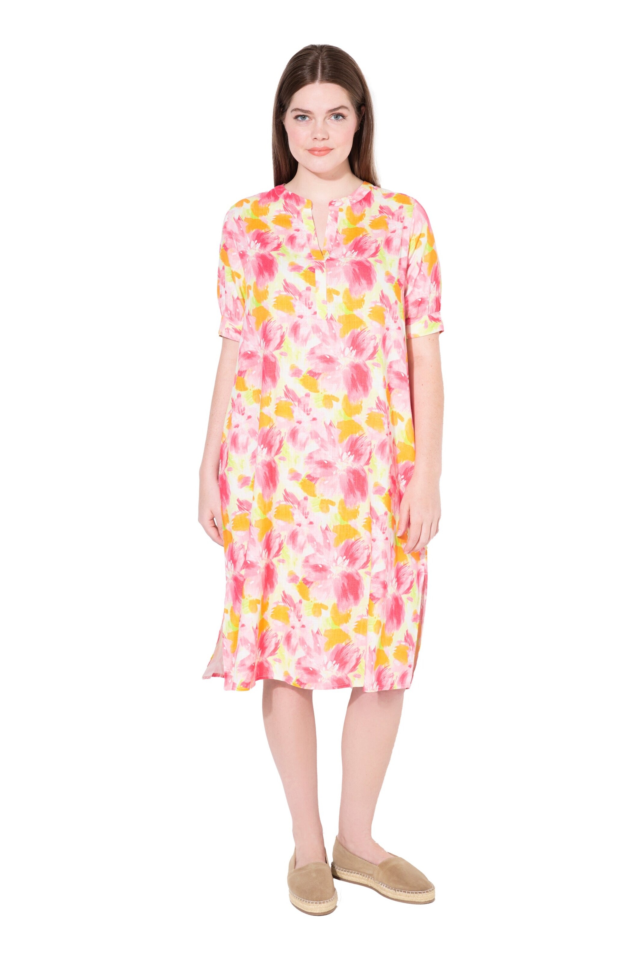 Ulla Popken Kleid in Mischfarben: Vorderseite