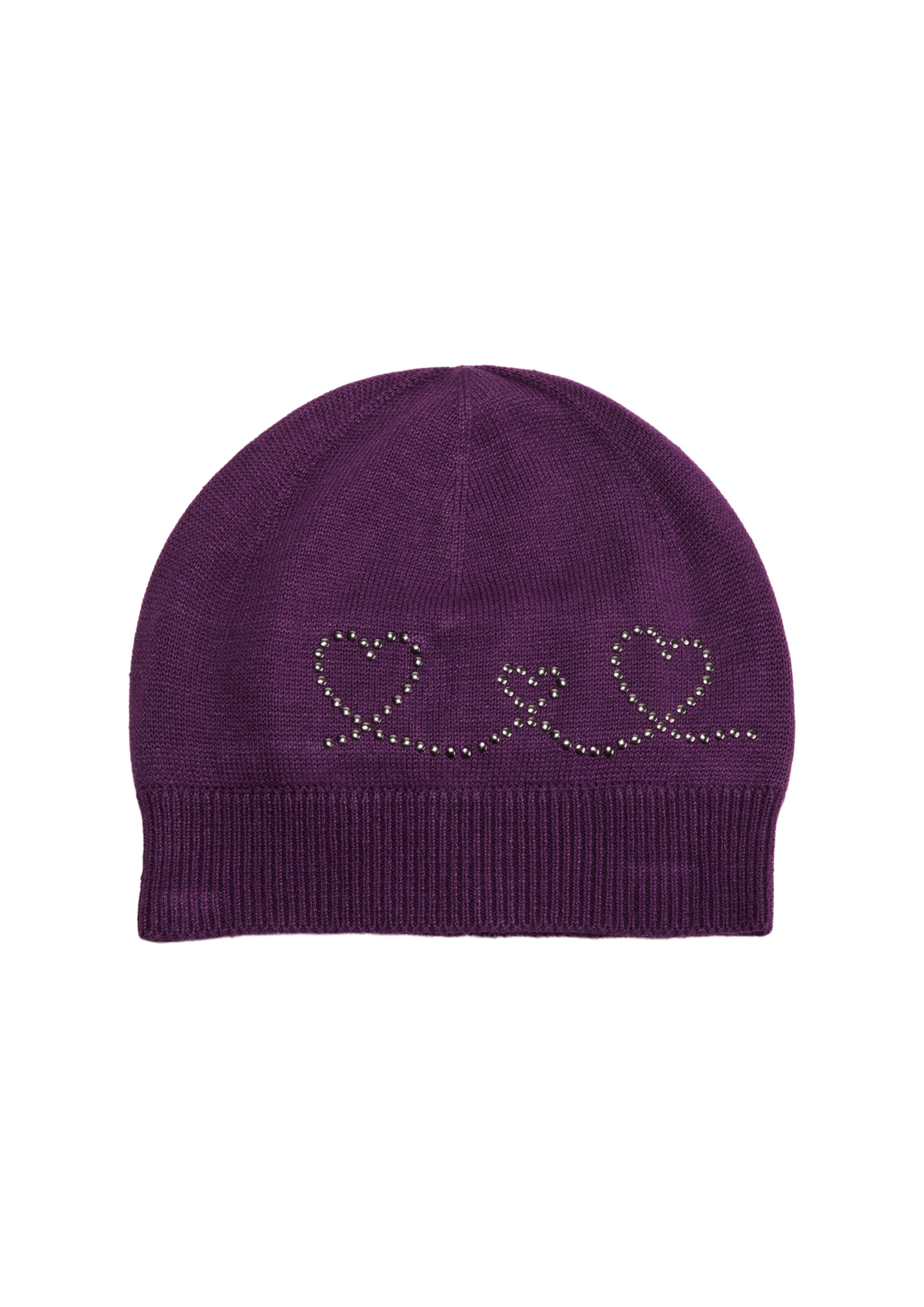 s.Oliver Beanie in Purple: front