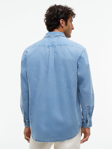 TOMMY HILFIGER Regular Fit Hemd in Blau