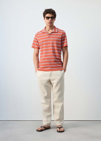 MANGO MAN Shirt 'Dyepr' in Orange