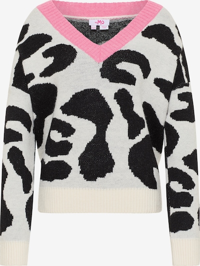 Megztinis iš MYMO, spalva – rožinė / juoda / balta, Prekių apžvalga