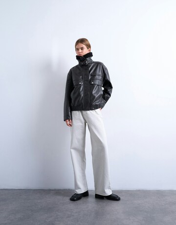 TOPSHOP Prehodna jakna 'OLIVIA' | črna barva