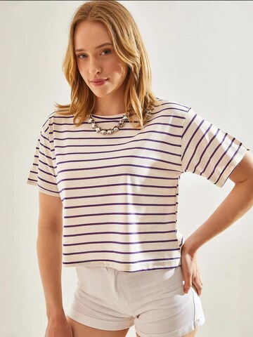 Bianco Lucci Shirt in Lila