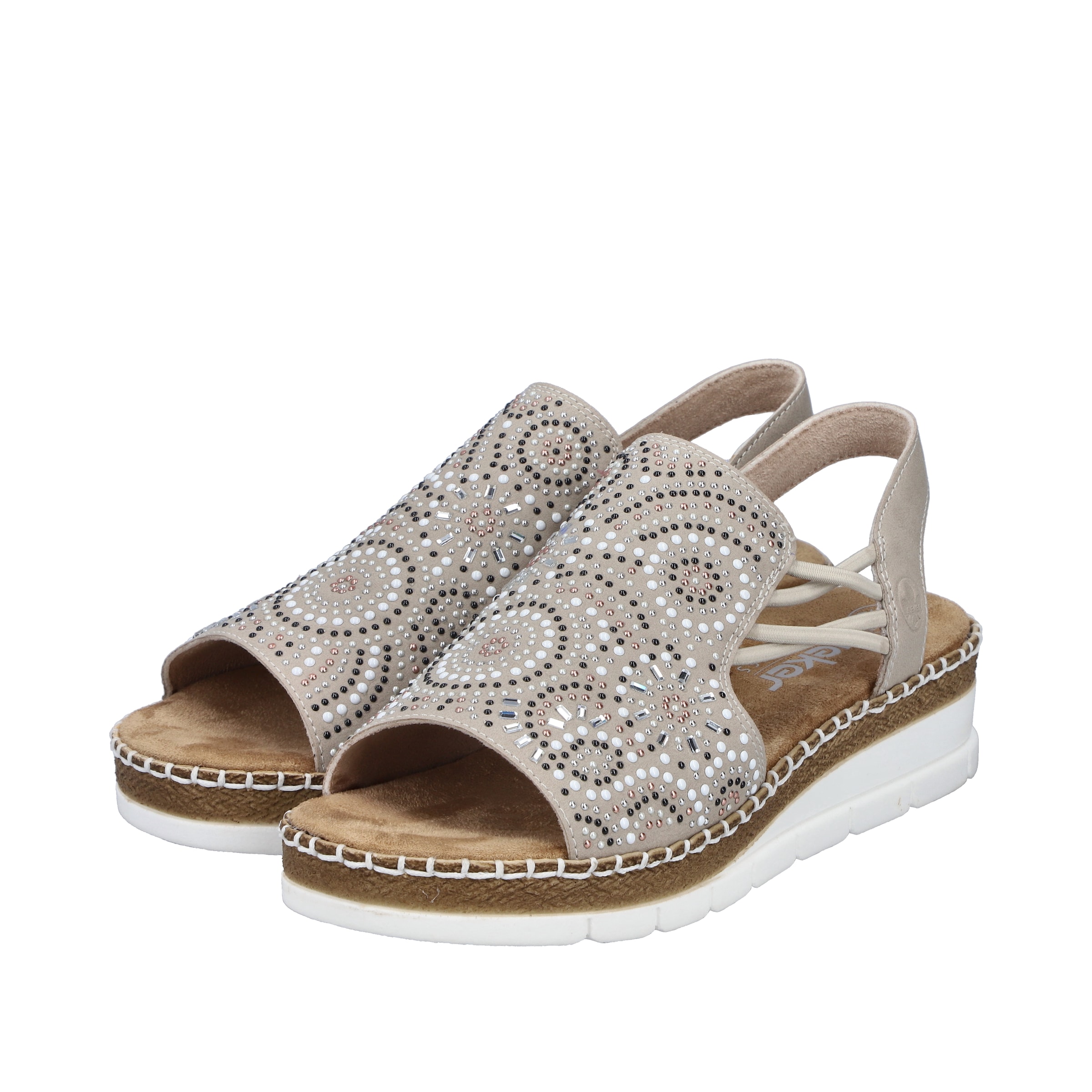 Rieker Sandals in Beige