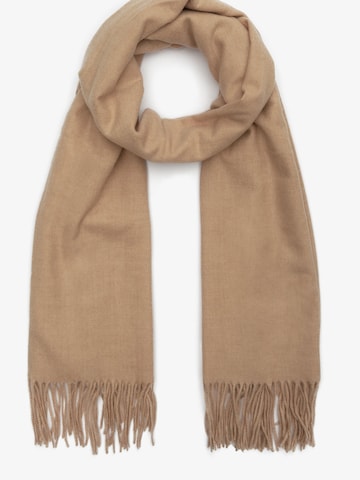 Estro Schal '1820'‌ in Beige: Vorderseite