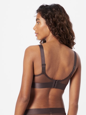 DKNY Intimates T-shirt Bra in Brown