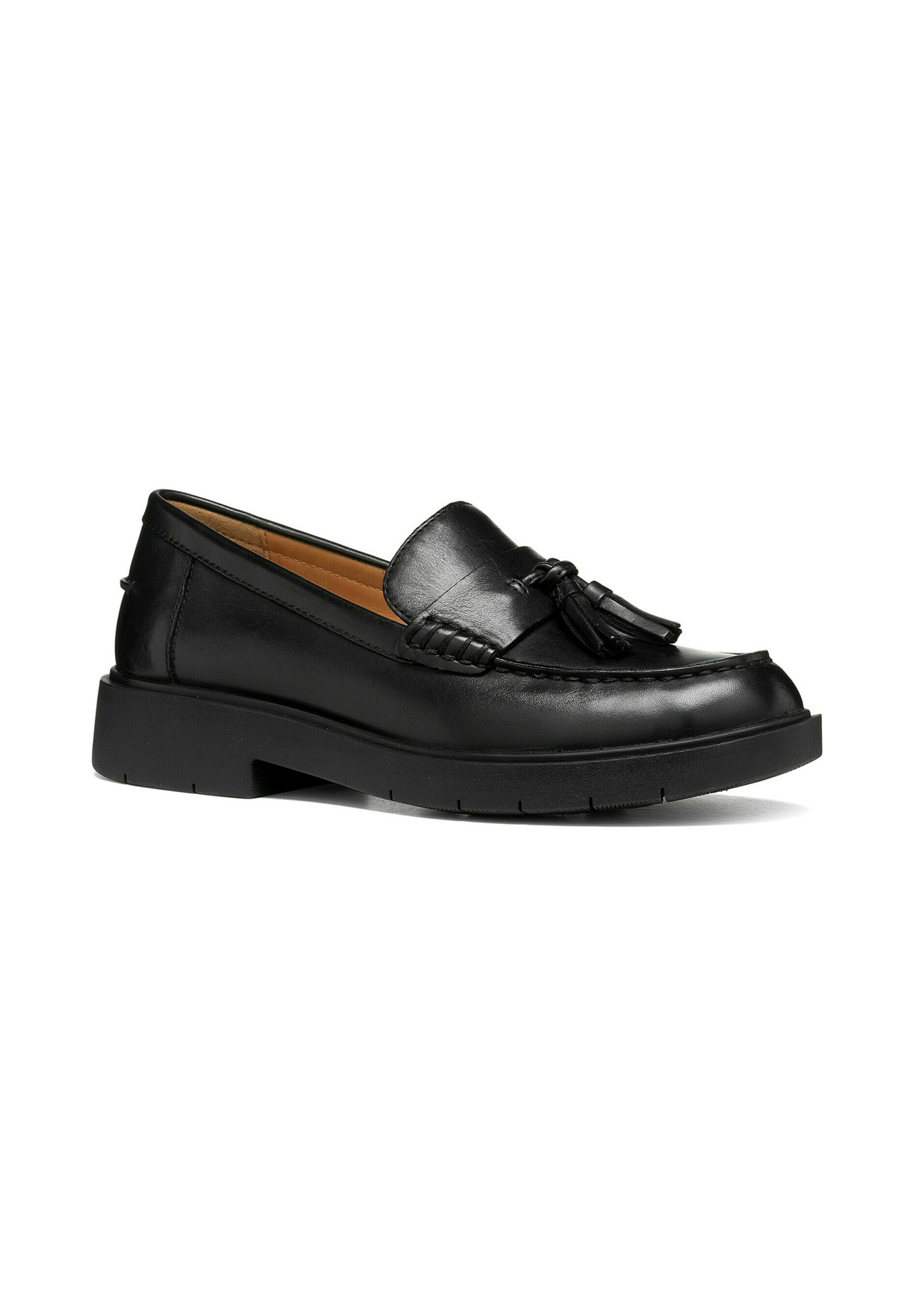 GEOX Slipper, värv must: eest vaates