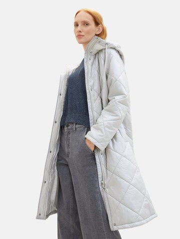 TOM TAILOR DENIM Winter Coat in Grey