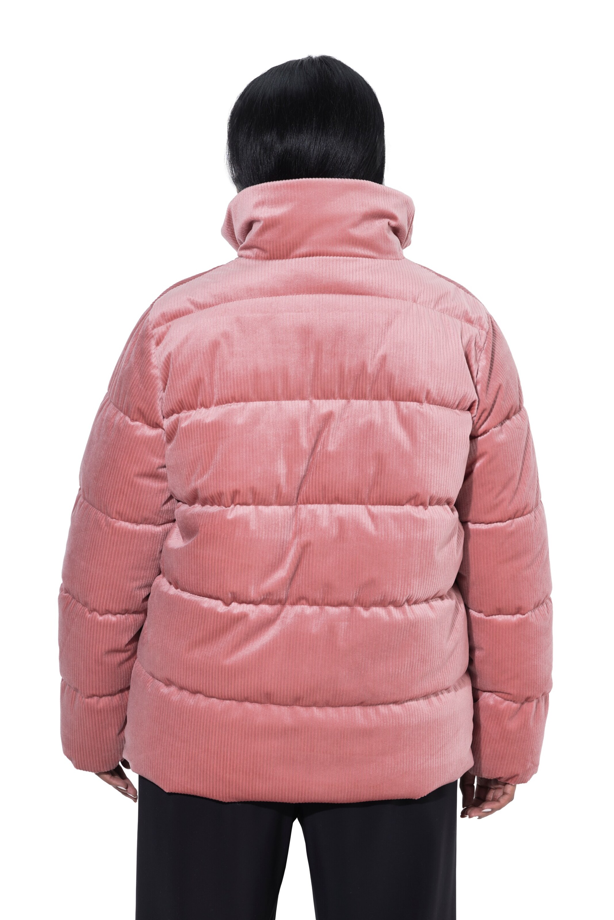 Ulla Popken Winterjas in Roze