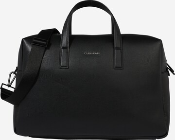 Calvin Klein Taška Weekender – černá: přední strana