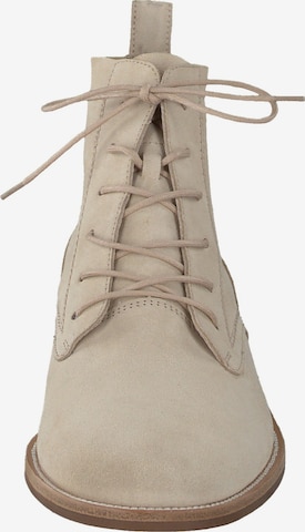 Paul Green Lace-Up Ankle Boots in Beige