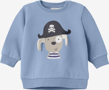 NAME IT Sweatshirt 'Fido' in Blauw: voorkant