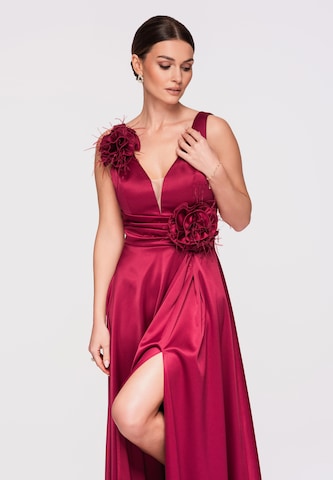 Ombre Evening dress in Red